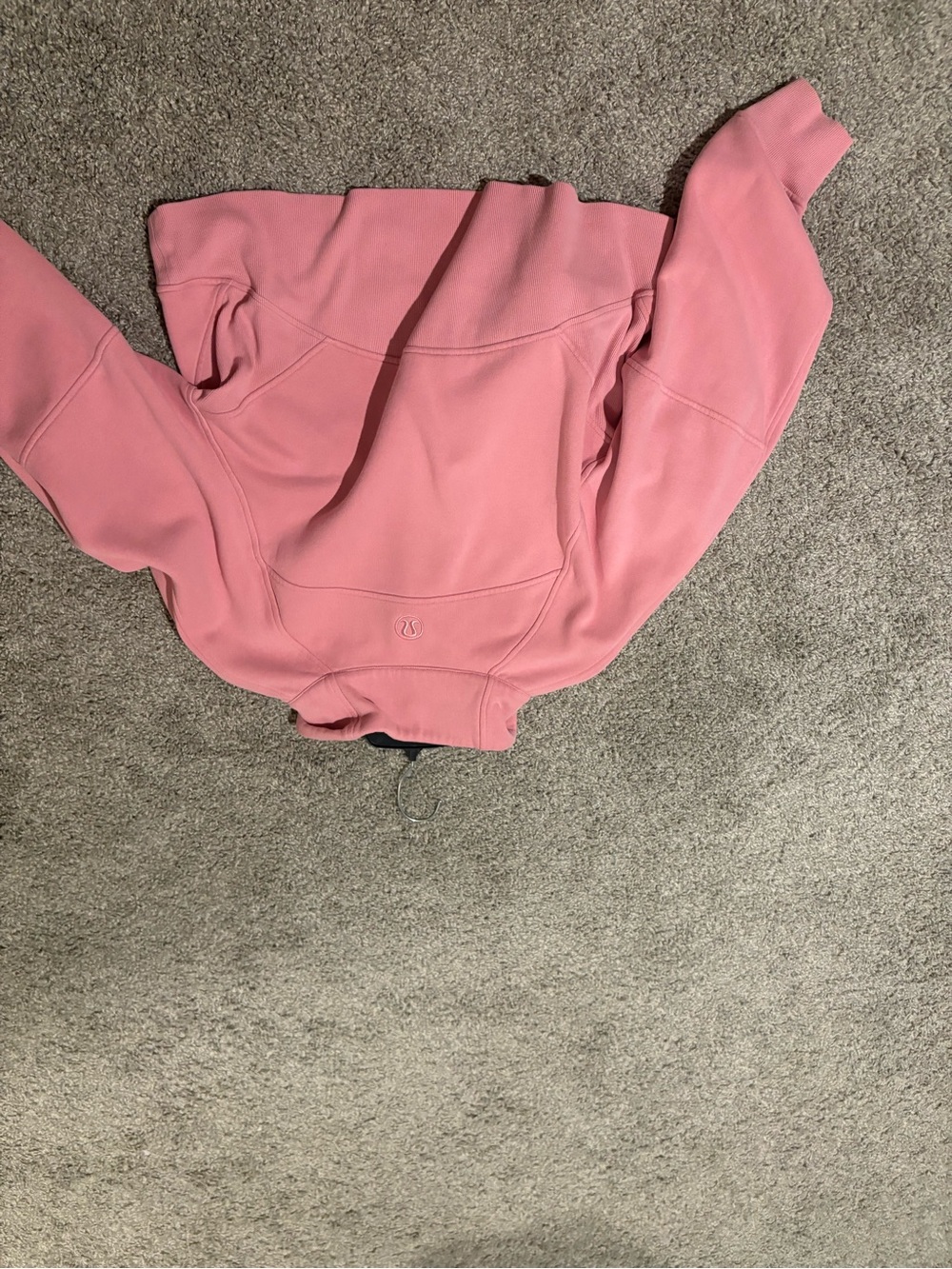 lululemon athletica Pink Quarter-Zip Cowl Pullover - Picture 2 of 2